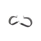 Stainless Steel Cushion Clamp, 2in, 10/PK