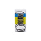 Stainless Steel Cushion Clamp, 2-1/2in, 10/PK