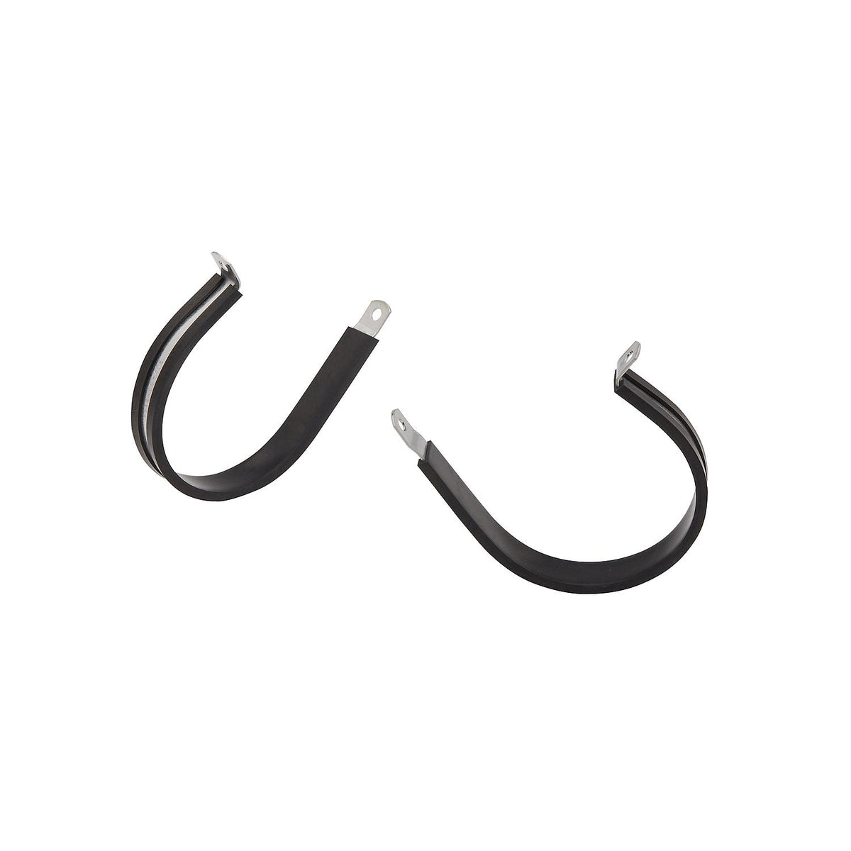 Stainless Steel Cushion Clamp, 2-1/2in, 10/PK