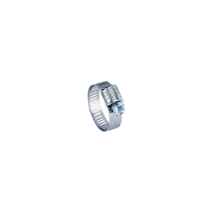 Stainless-Steel Mini Hose Clamps, 5/16in Band, Size #10, 10/Box