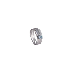 Plated Screw Hose Clamps, 1/2in Band, Size #10, 10/Box