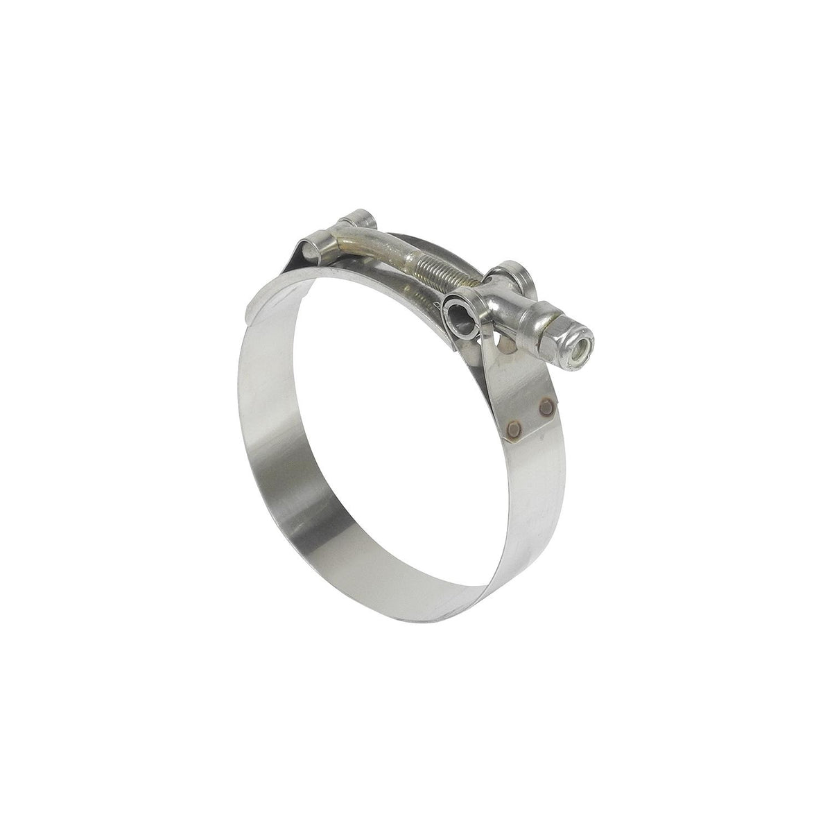 Heavy-Duty 300 SS T-Bolt Clamp, 3/4in Band,SAE 68