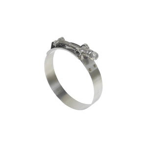 Heavy-Duty 300 SS T-Bolt Clamp, 3/4in Band, SAE 84