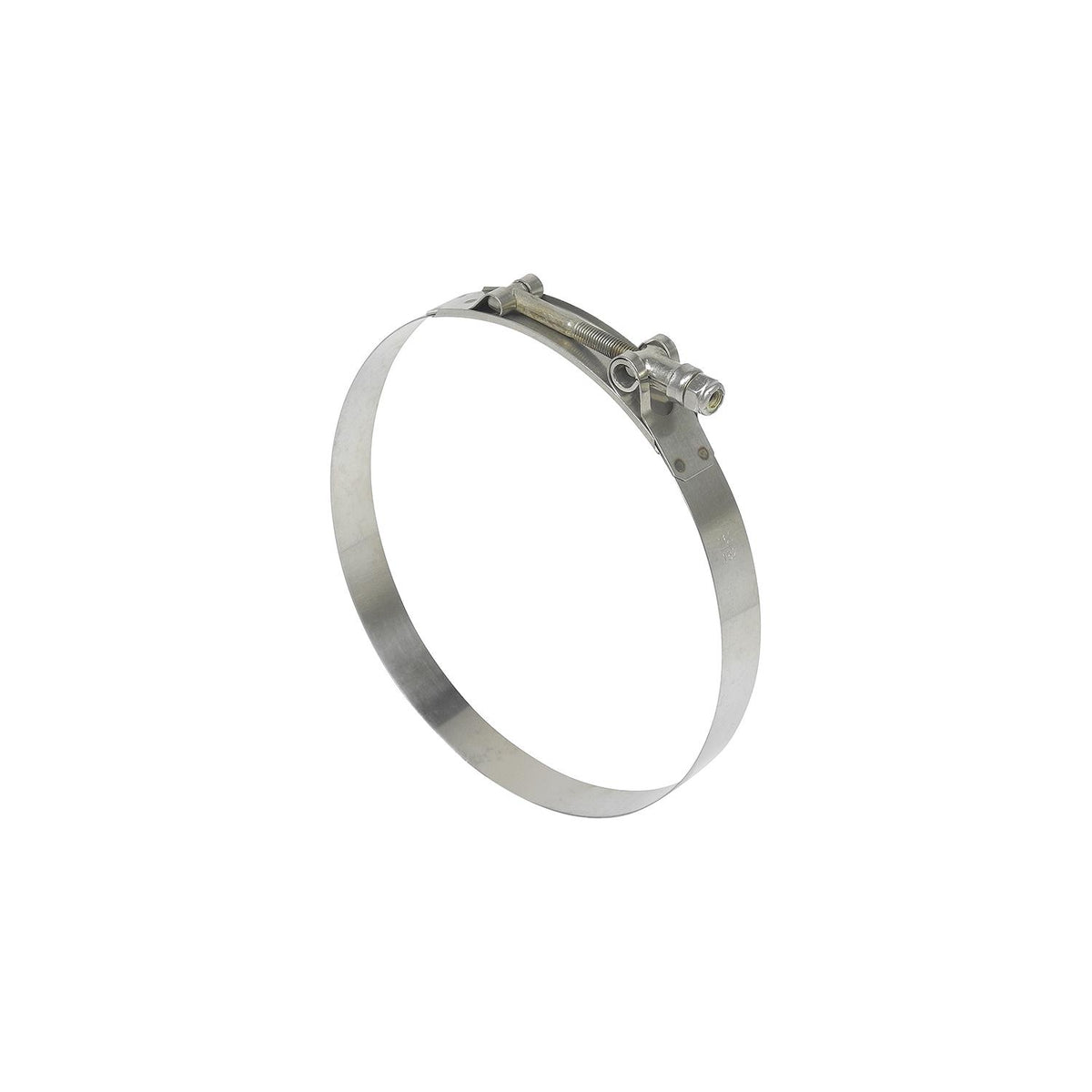 Heavy-Duty 300 SS T-Bolt Clamp, 3/4in Band, SAE 164