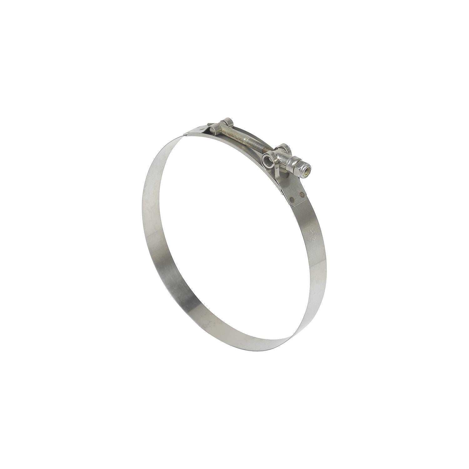 Heavy-Duty 300 SS T-Bolt Clamp, 3/4in Band, SAE 164