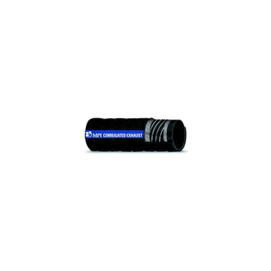 Double Wire Corrugated Exhaust Hose, 252 Series, 3-1/2in x 6-1/4ft