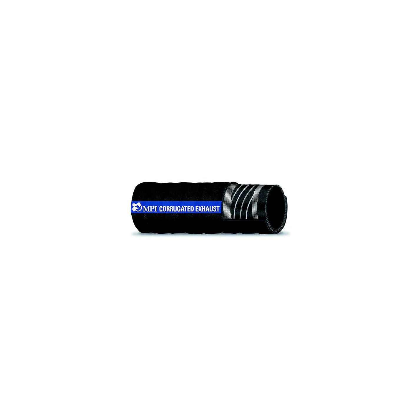 Double Wire Corrugated Exhaust Hose, 252 Series, 1-1/2in x 12-1/2ft