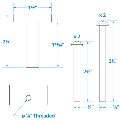 Mounting Bolt & Isolator For Motorguide