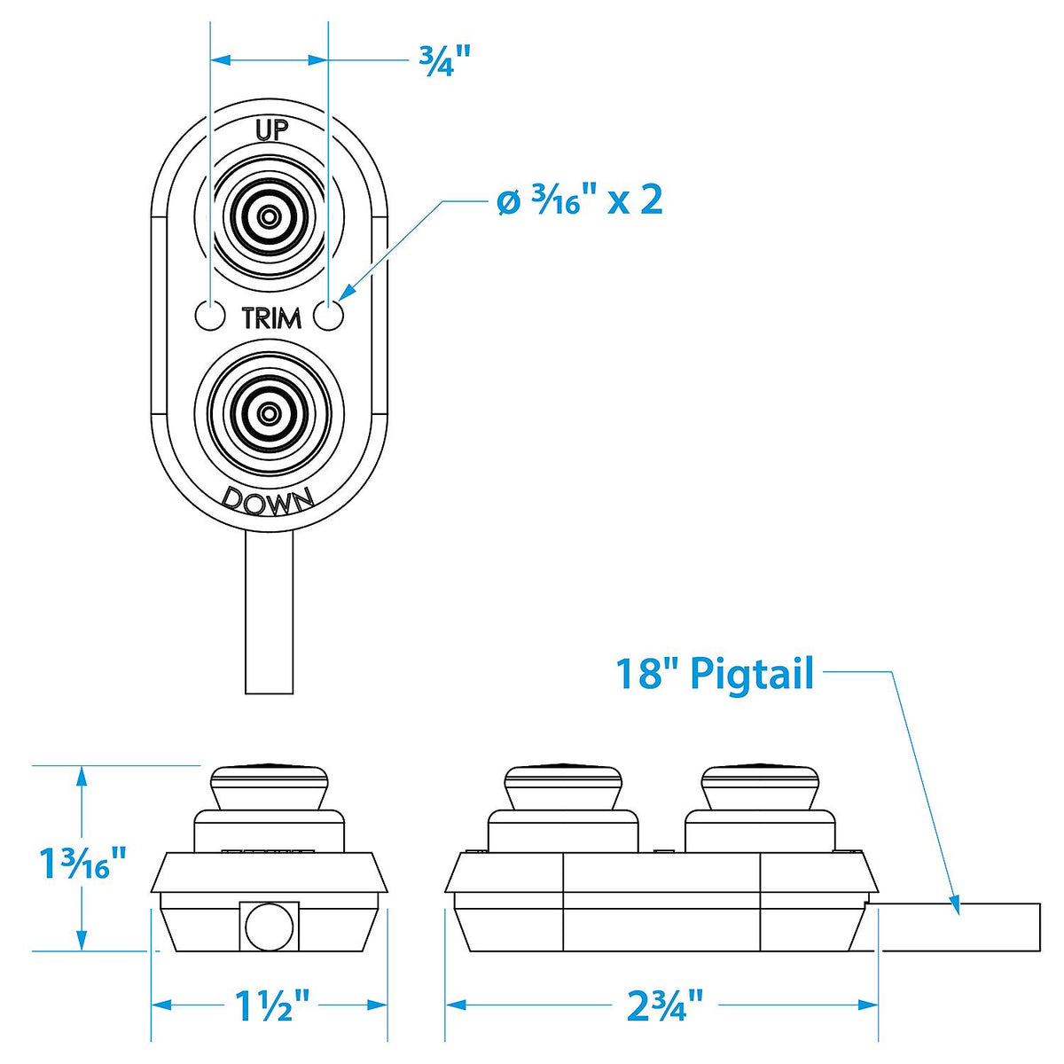 Transom Trim Control