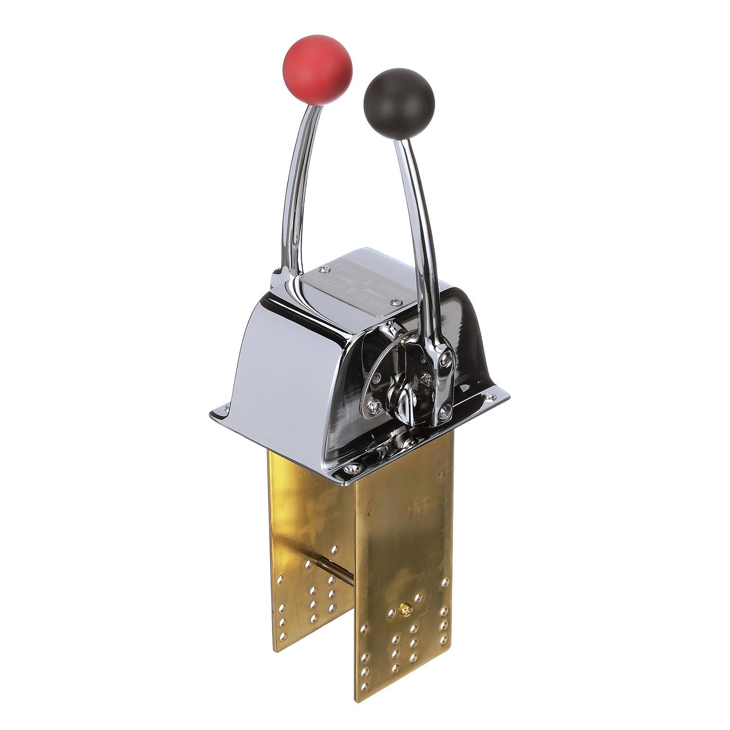 Chrome Plated Brass Twin Lever, Single Station Control