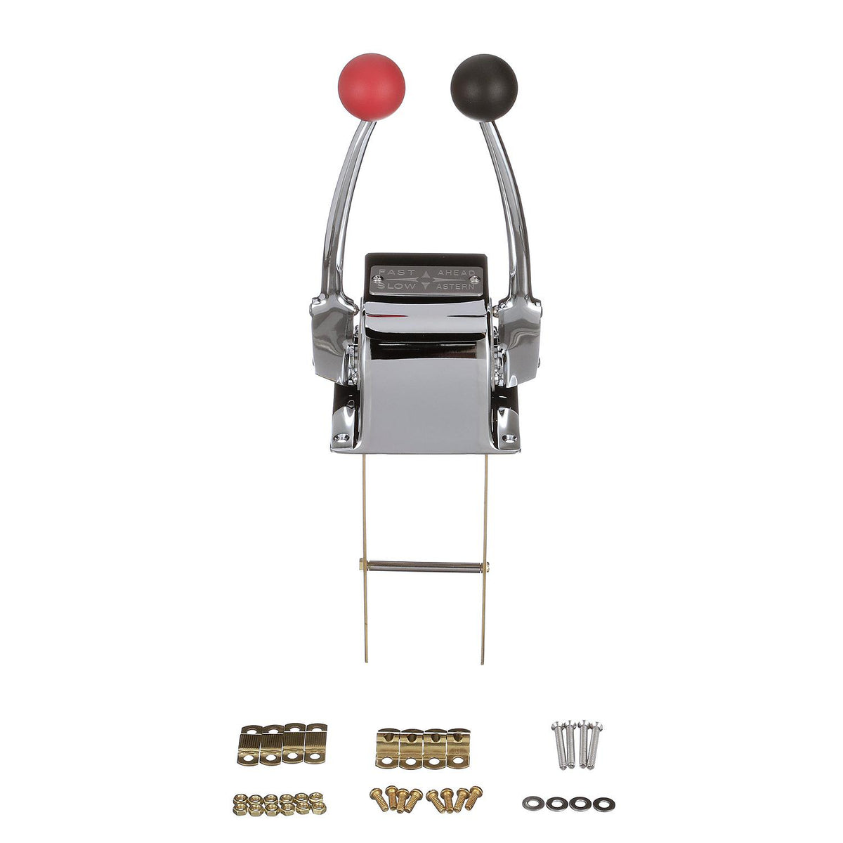 Chrome Plated Brass Twin Lever, Single Station Control