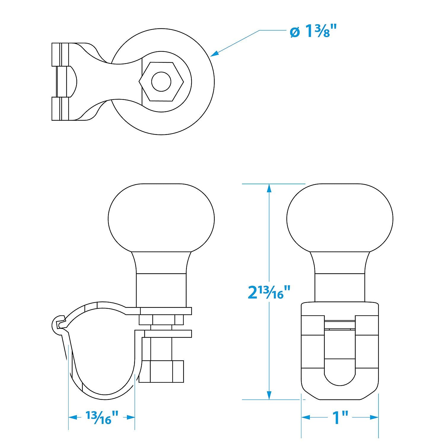 Stainless Steel Turning Knob
