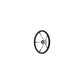 5 Spoke 15in Stainless Steel Destroyer Steering Wheel w/ Foam Grip & Black Center Cap