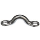 Stainles Steel Eye Straps, 1-7/8in x 11/32in, 4/PK