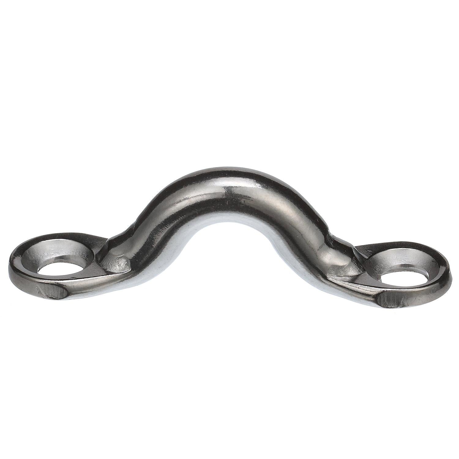 Stainles Steel Eye Straps, 1-7/8in x 11/32in, 4/PK
