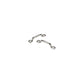 Nickel Plated Brass Wire Eye Straps, 2pk