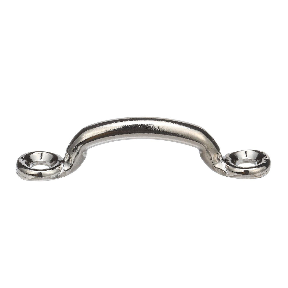 Nickel Plated Brass Wire Eye Straps, 2pk