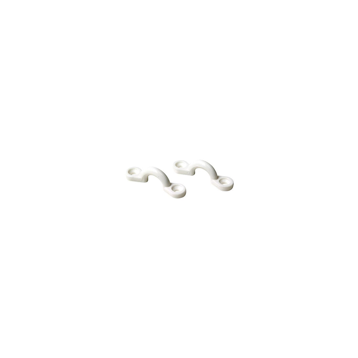 White Nylon Eye Strap, 4/PK