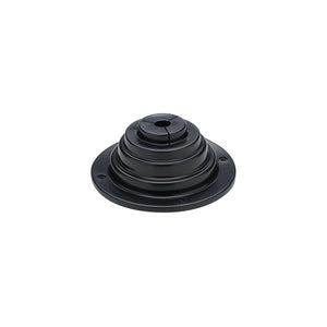 Motrwell Boot-Black Viinyl, 4in Qty, Bulk/ 12/PK