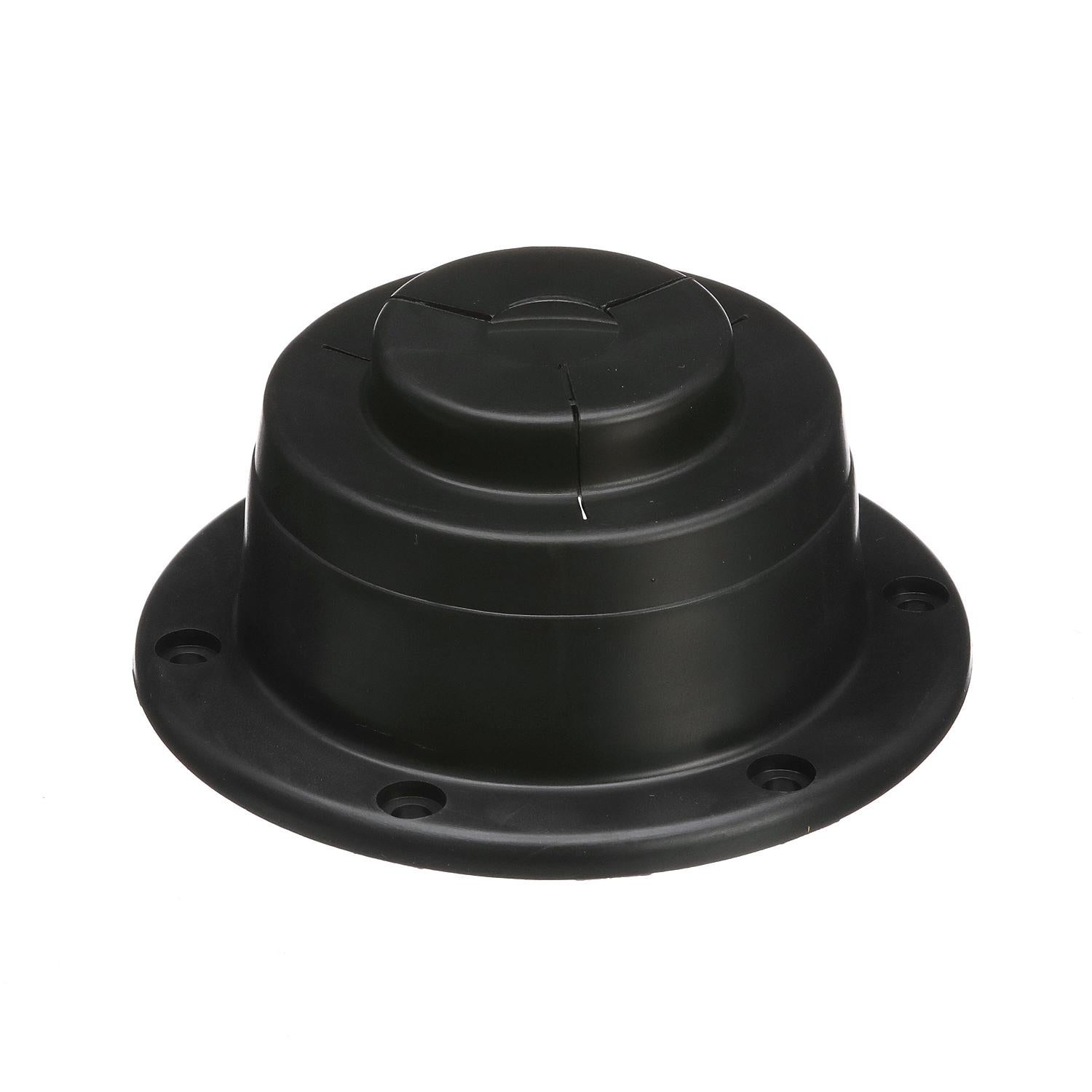 Motrwell Boot-Black Viinyl, 3in