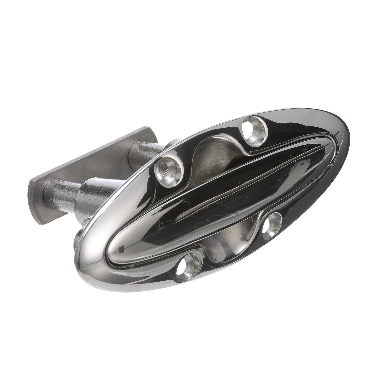 Stainless Steel Flush Pull Up Cleat, 4-1/2in