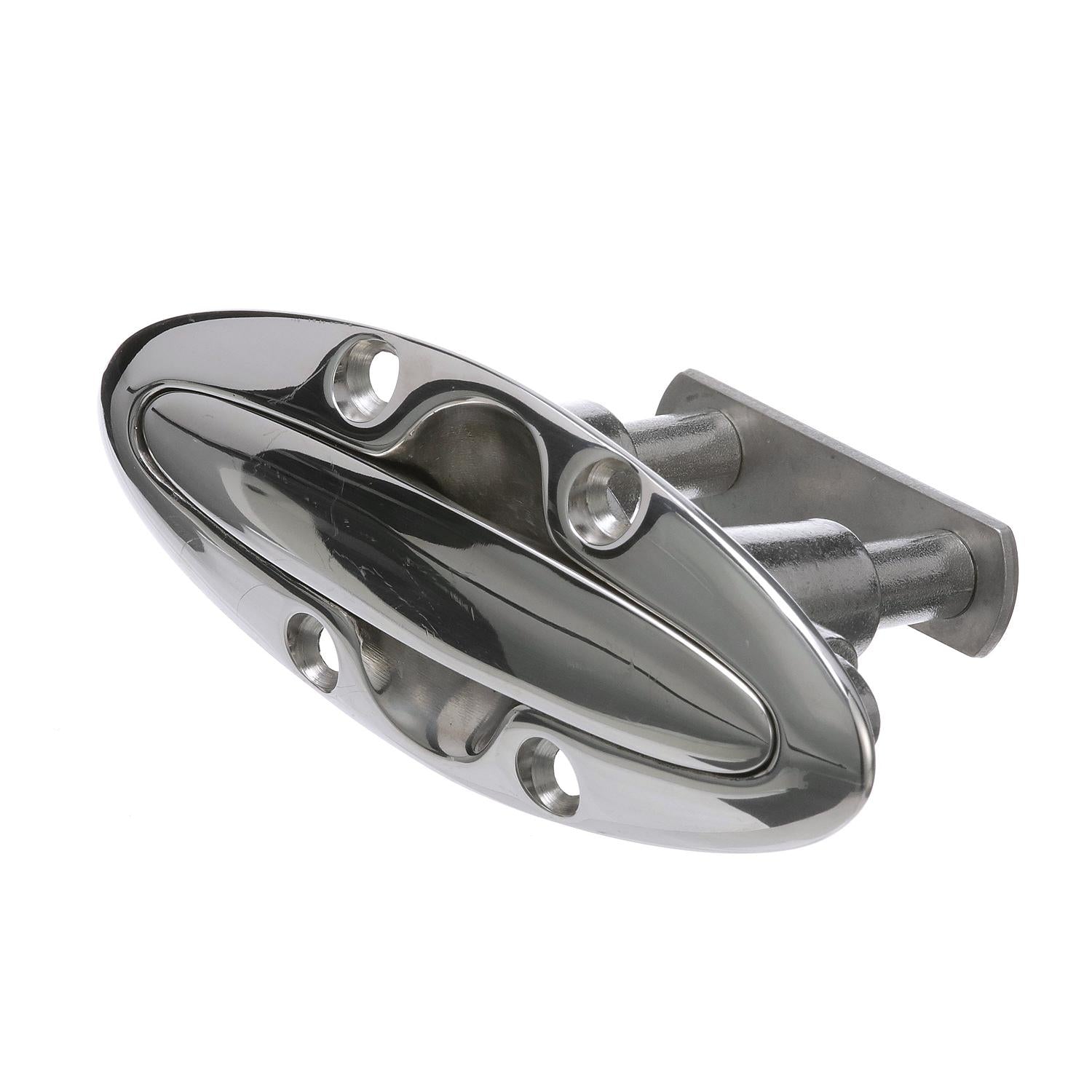 Stainless Steel Flush Pull Up Cleat, 4-1/2in