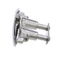 Stainless Steel Flush Pull Up Cleat, 4-1/2in