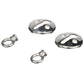 Stainless Steel Fender Locks, 2/PK