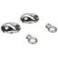 Stainless Steel Fender Locks, 2/PK