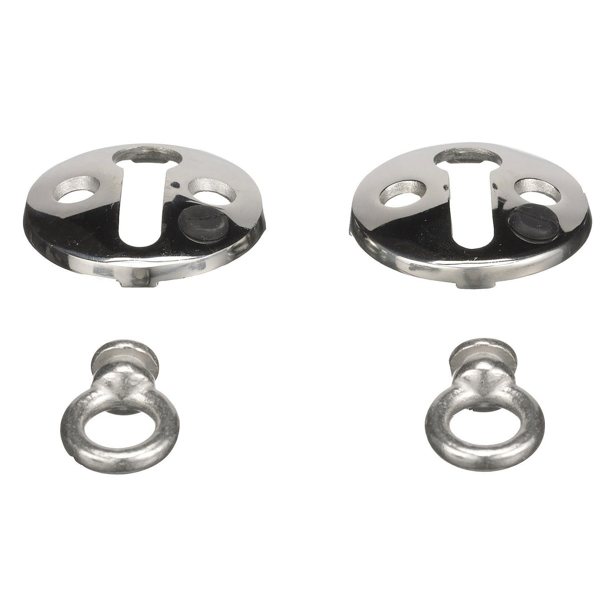 Stainless Steel Fender Locks, 2/PK