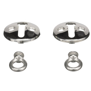 Stainless Steel Fender Locks, 2/PK