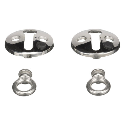 Stainless Steel Fender Locks, 2/PK