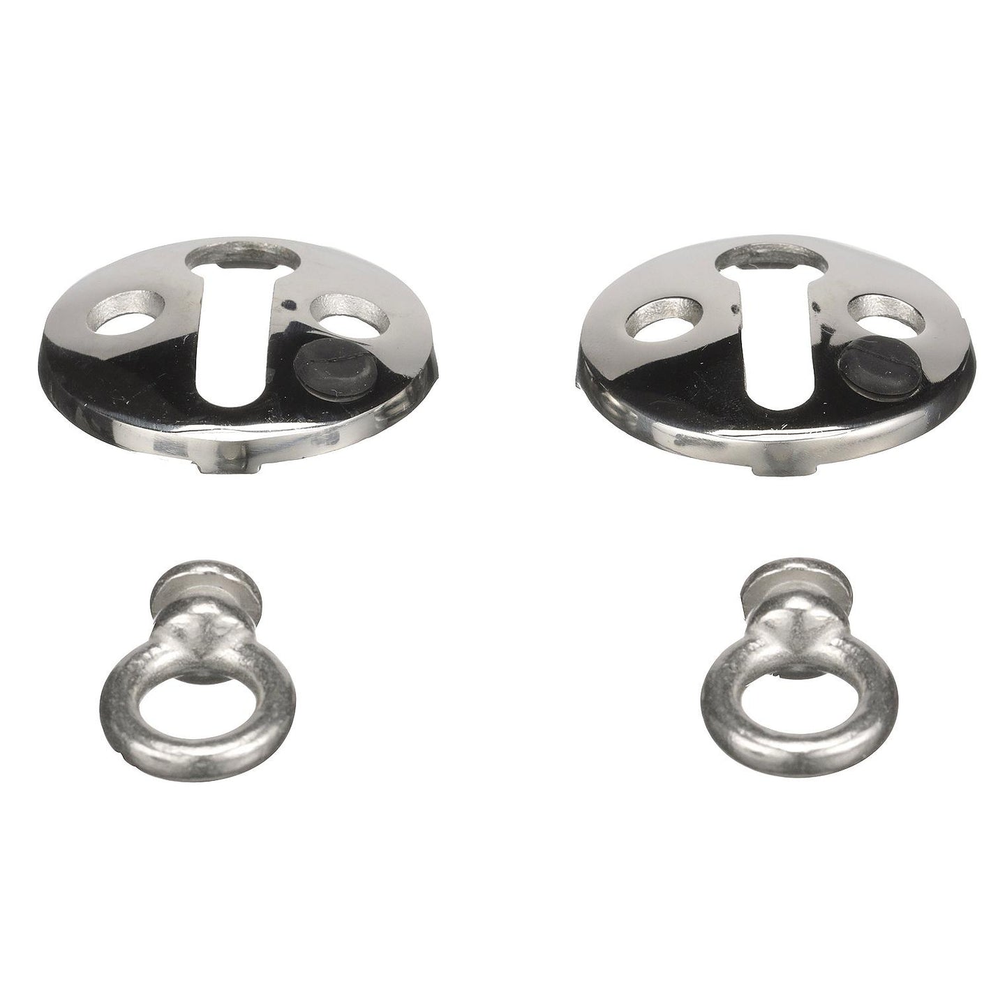 Stainless Steel Fender Locks, 2/PK