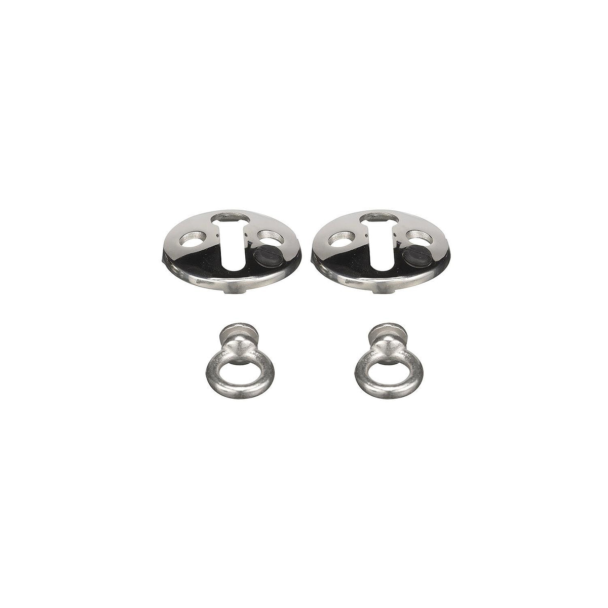 Stainless Steel Fender Locks, 2/PK