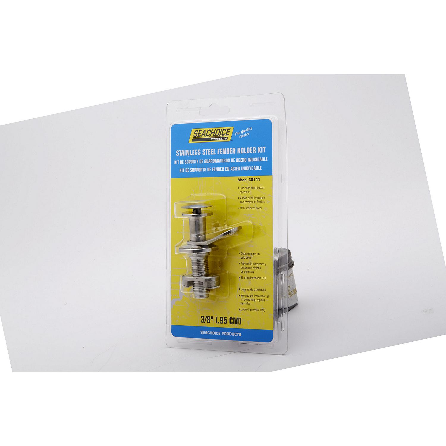 Stainless Steel Fender Holder Kit, 3/8in