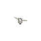 Stainless Steel Lifting Ring w/ Cleat 6in w/ 1-1/8in Eye