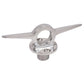 Stainless Steel Lifting Ring w/ Cleat 6in w/ 1-1/8in Eye