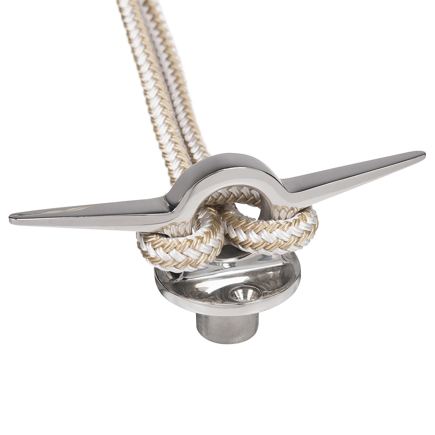 Stainless Steel Lifting Ring w/ Cleat 6in w/ 1-1/8in Eye