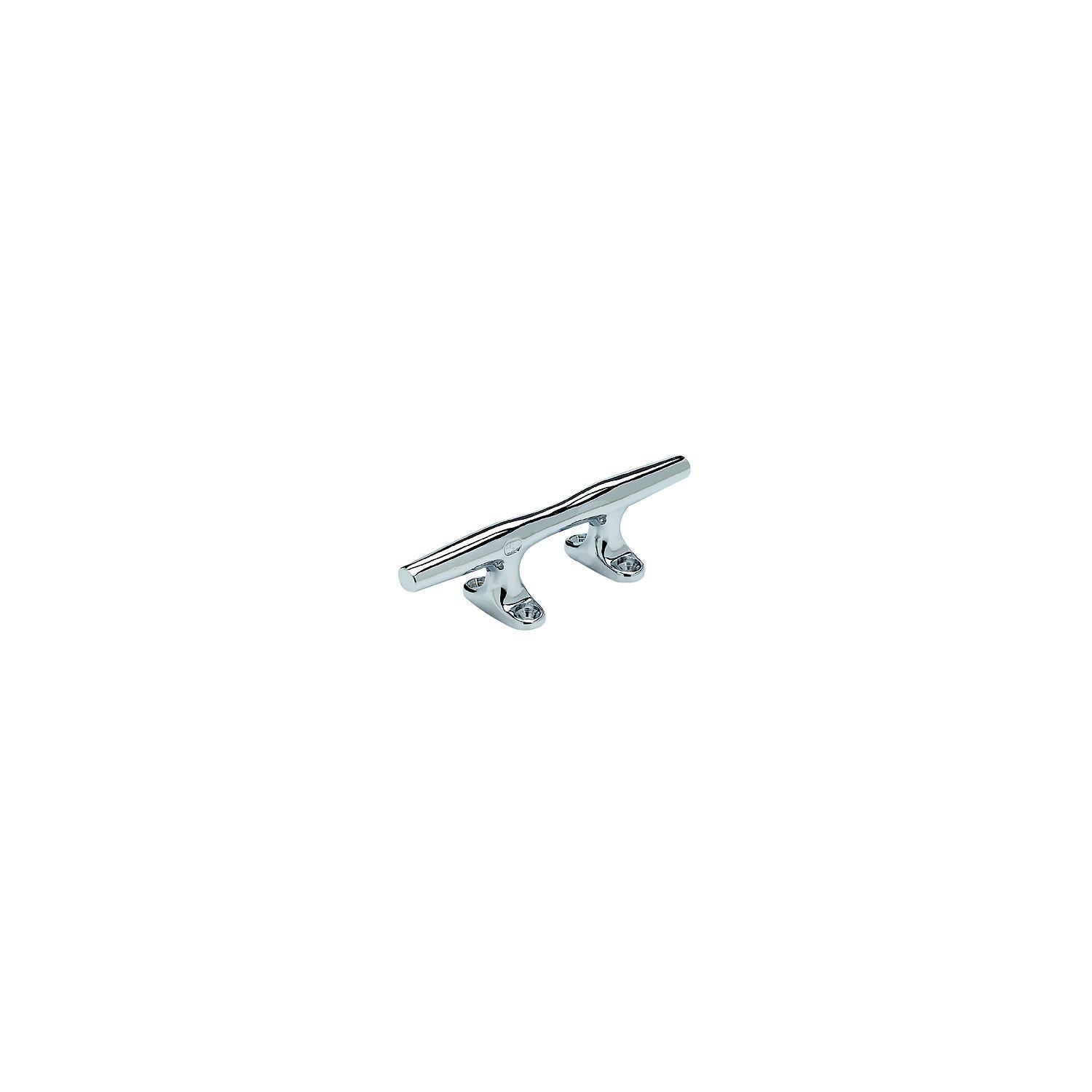 Chrome Plated Zinc Hollow Base Cleat, 4in