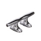 Chrome Plated Zinc Hollow Base Cleat, 4in