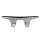 Chrome Plated Zinc Hollow Base Cleat, 4-1/2in