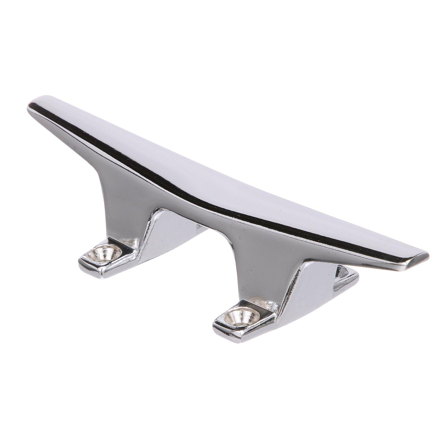 Chrome Plated Zinc Hollow Base Cleat, 6in