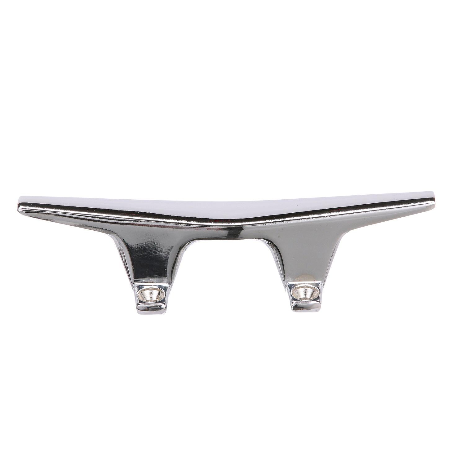 Chrome Plated Zinc Hollow Base Cleat, 6in