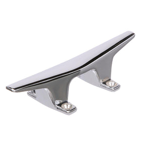 Chrome Plated Zinc Hollow Base Cleat, 6in