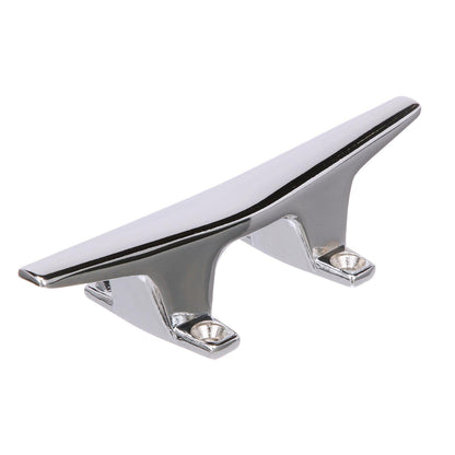 Chrome Plated Zinc Hollow Base Cleat, 6in
