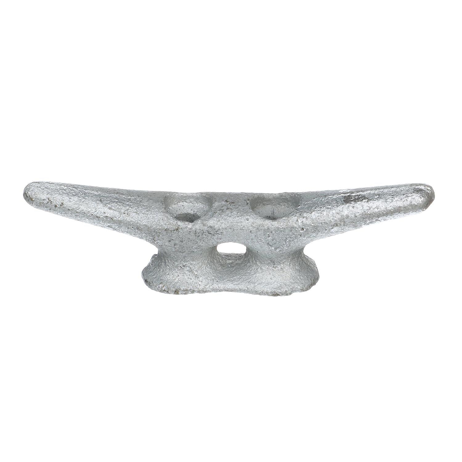 Open Based Galvanized Dock Cleat, 4in, Bulk