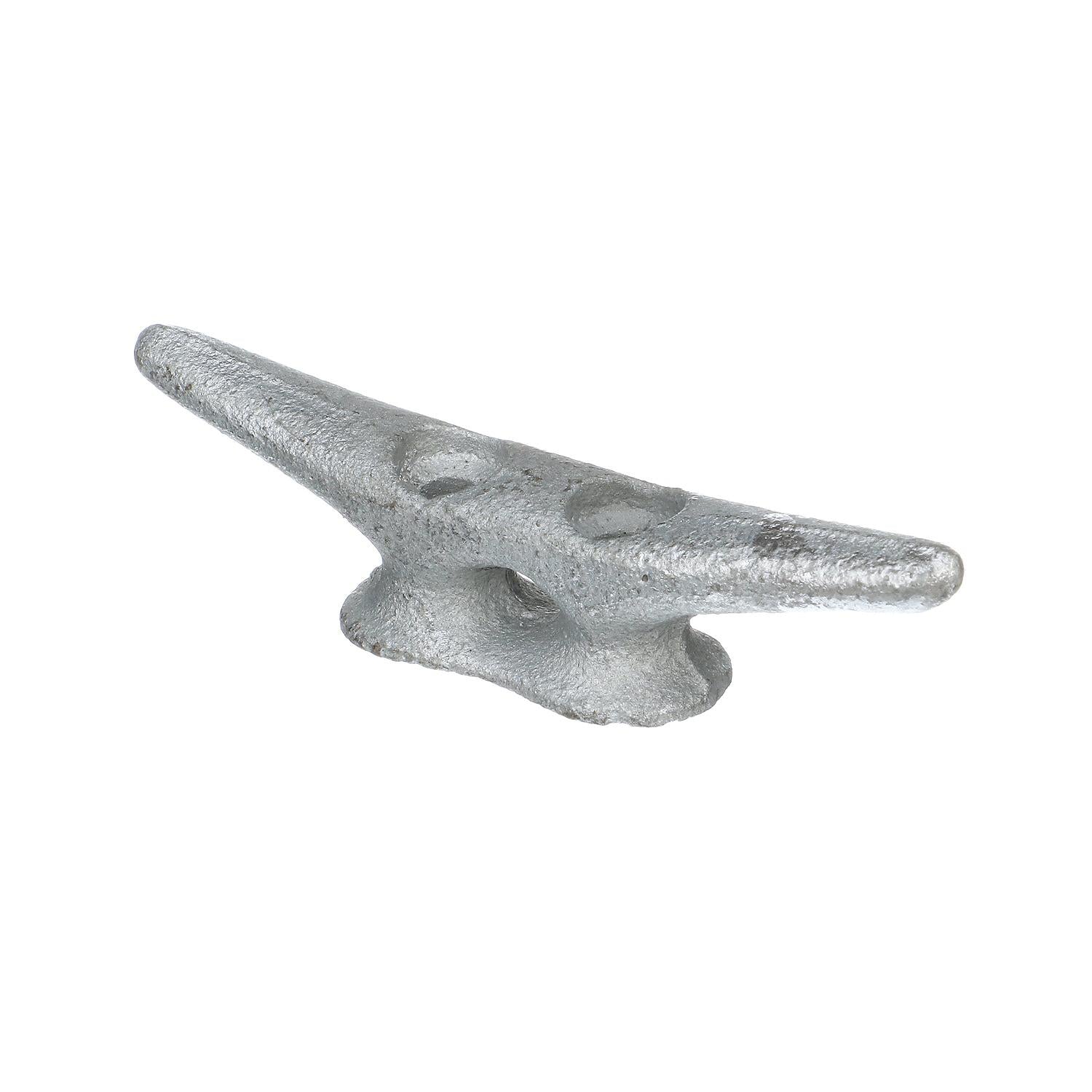 Open Based Galvanized Dock Cleat, 4in, Bulk