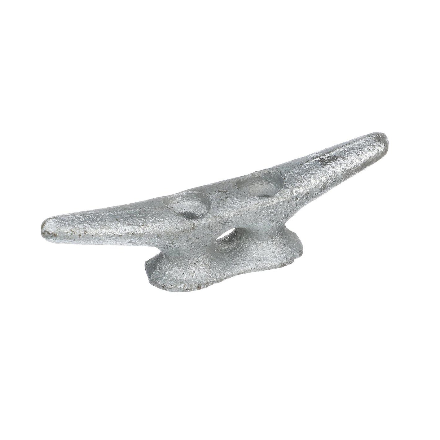 Open Based Galvanized Dock Cleat, 4in, Bulk
