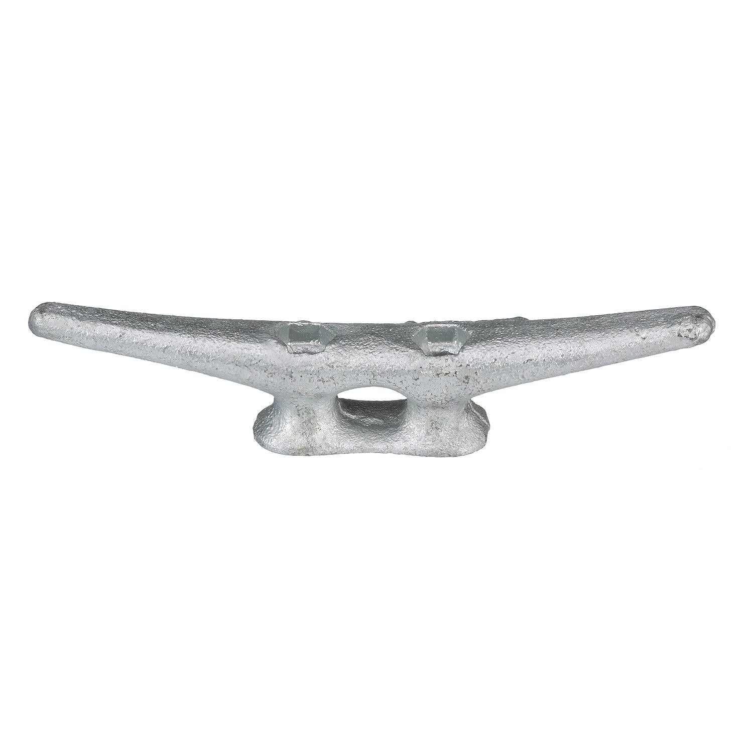 Open Based Galvanized Dock Cleat, 6in, Bulk