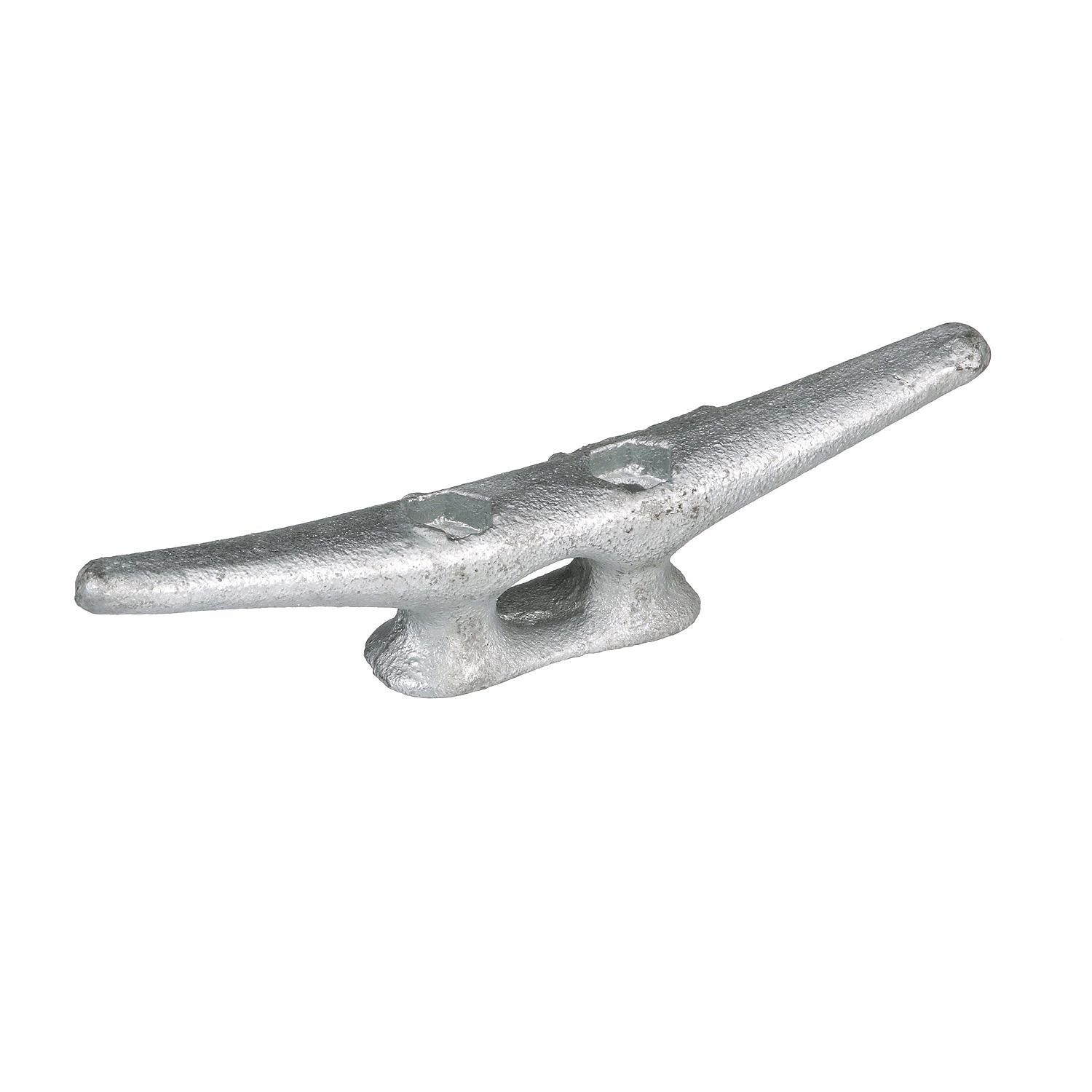 Open Based Galvanized Dock Cleat, 6in, Bulk